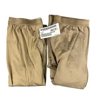 Lot of 2 Milliken Military Cold Weather Drawers Light/Mid Weight Gen3 Mens M Grn